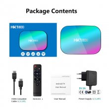 HK1BOX 8K Smart TV BOX Amlogic S905X3 4GB 128GB 64GB media player 2.4G&5Ghz Dual Wifi 1080P HK1 BOX Android 9.0 Set-top Box