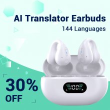 AI automatic 144 Language translation Blue tooth Earphone Earbud Wireless Earphone Earbuds In-Ear Headphones Earphone Earbuds