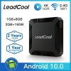 LEADCOOLH313 4K HDR Android TV Box Android 10.0 Allwinner H313 HDR Smart TV Media Box Free Shipping from France