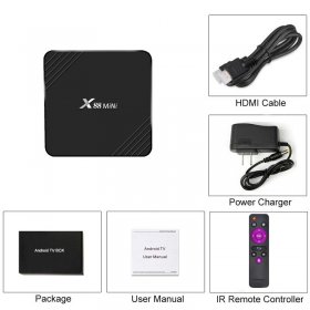 X88 Mini QHDTV IPTV Box France Arabic French RK3318 Quad Core 4K Set top Box 2GB 16GB USB 3.0 2.4G Wifi 100M X88mini H.265 x88mini Android 9.0 Tv box With 1 Year Code IPTV Subscription