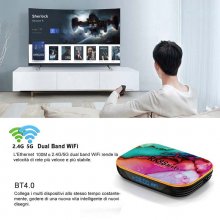 RK88MAX+ Android 11.0 Smart IPTV Box Ship From France 4GB 64GB 128GB RK3318 Dual Wifi Android 11 TV Box 2021 4K 1080P RK88MAX + Android TV Set top Box With 1 Year Code IPTV Subscription iptv france