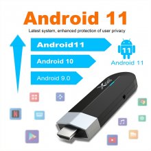 X98S500 Android 11.0 TV stick Amlogic S905Y4 2.4G/5G WiFi 4k HDR H.265 X98 S500 4G 32G Smart TV Media Player