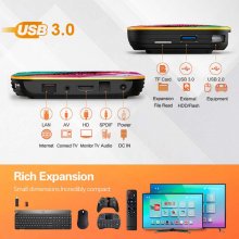 RK88 MAX + Smart Tv Box Android 11 4GB 64GB 128GB RK3318 Dual Wifi Android 11 TV Box 2021 4K 1080P RK88MAX+ Android TV Set top Box