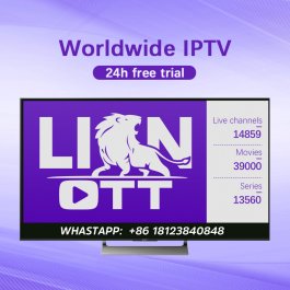 Hot XXX 12 Months Lion OTT Smarters pro M3u Worldwide IPTV France Spain Germany UK Reseller Panel Free IPTV trials