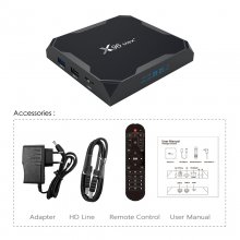 X96 max plus QHDTV iptv box 4GB 64GB Android 9.0 TV Box Amlogic S905X3 m3u x96max plus 4G 32G set top box With 1 Year Code IPTV Subscription subtv datoo qhdtv