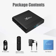 X96 AIR 4GB 64GB Smart IPTV Box France shipping IP TV BOX Android 9.0 Amlogic S905X3 2.4G / 5G WiFi BT 4K TV Receiver Media Player IPTV set top box